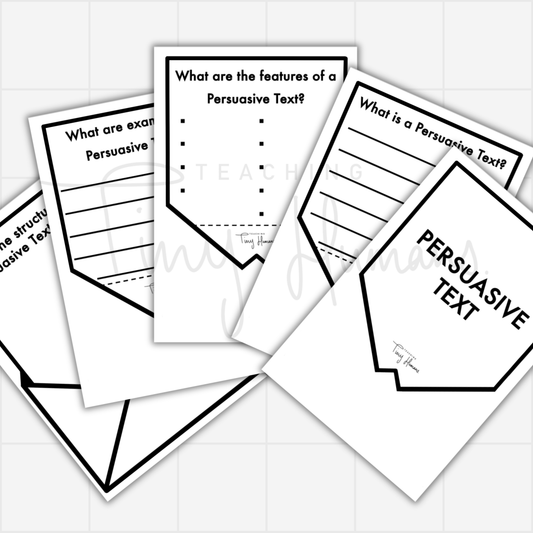 Persuasive Texts - Interactive Worksheet - Teaching Tiny Humans
