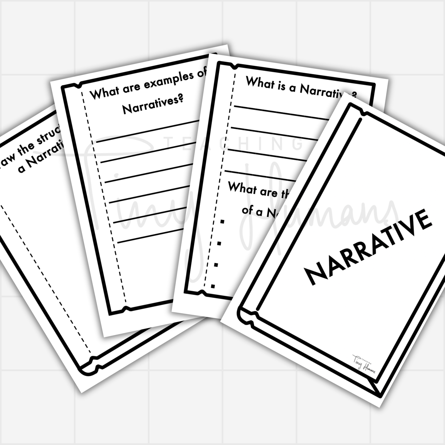 Text Types - Interactive Worksheets Bundle - Teaching Tiny Humans