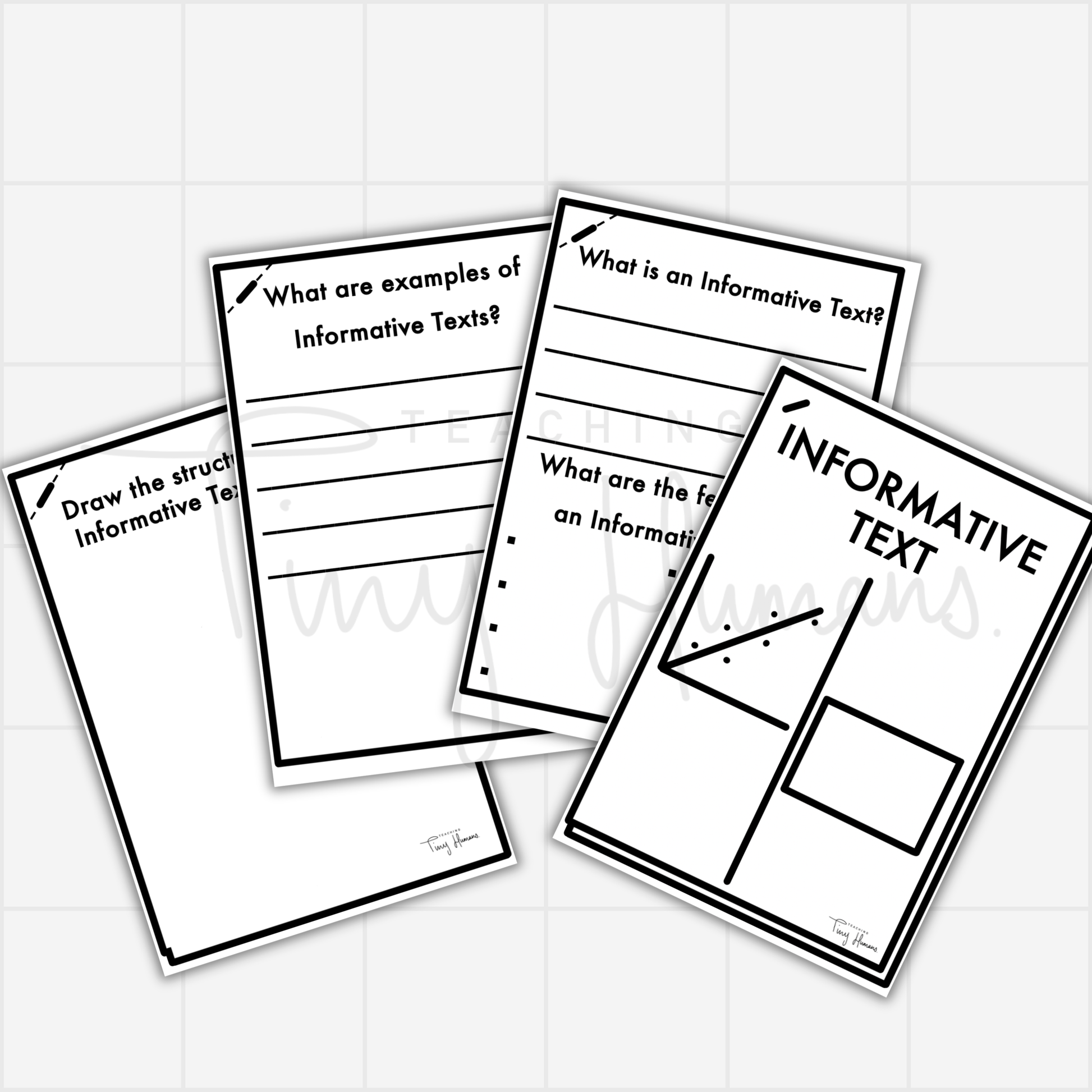 Informative Texts - Interactive Worksheet - Teaching Tiny Humans