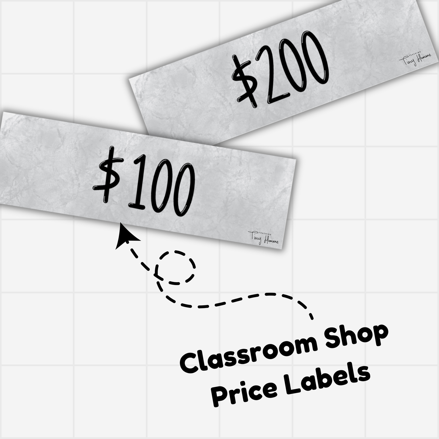 Classroom Shop Price Labels - Tiny Humans Collection. - Teaching Tiny Humans