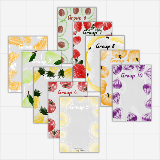 Group Displays - Munch'n'Crunch Collection. - Teaching Tiny Humans