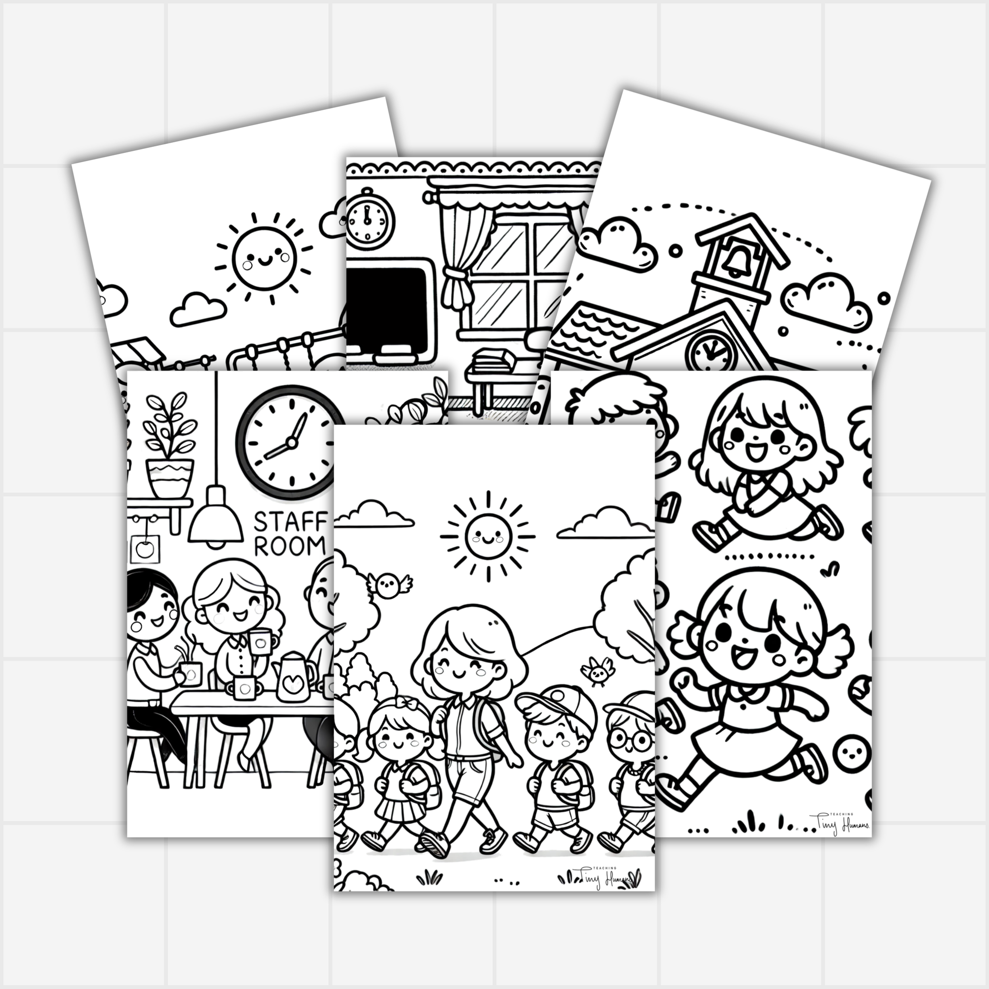 Colouring Pages - Teaching Tiny Humans