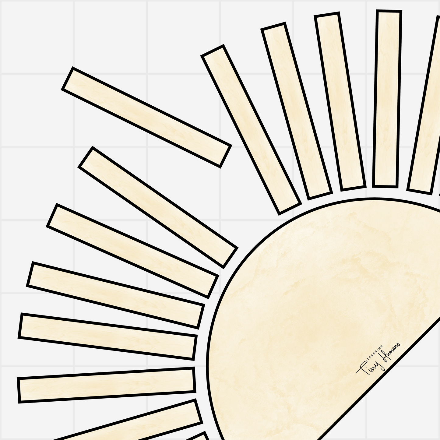 Classroom Agreement Sun - Teaching Tiny Humans