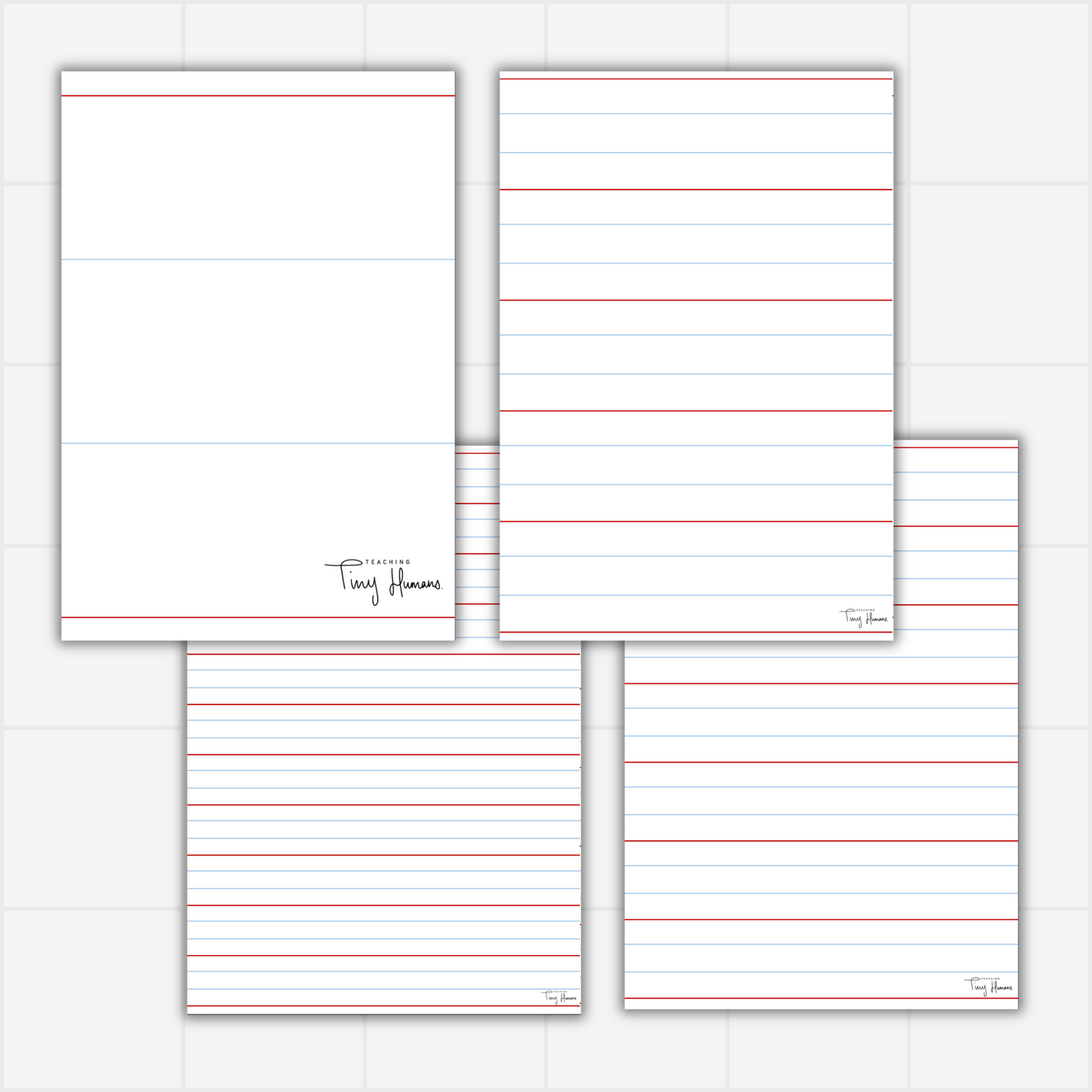 Queensland Handwriting Lines - Teaching Tiny Humans
