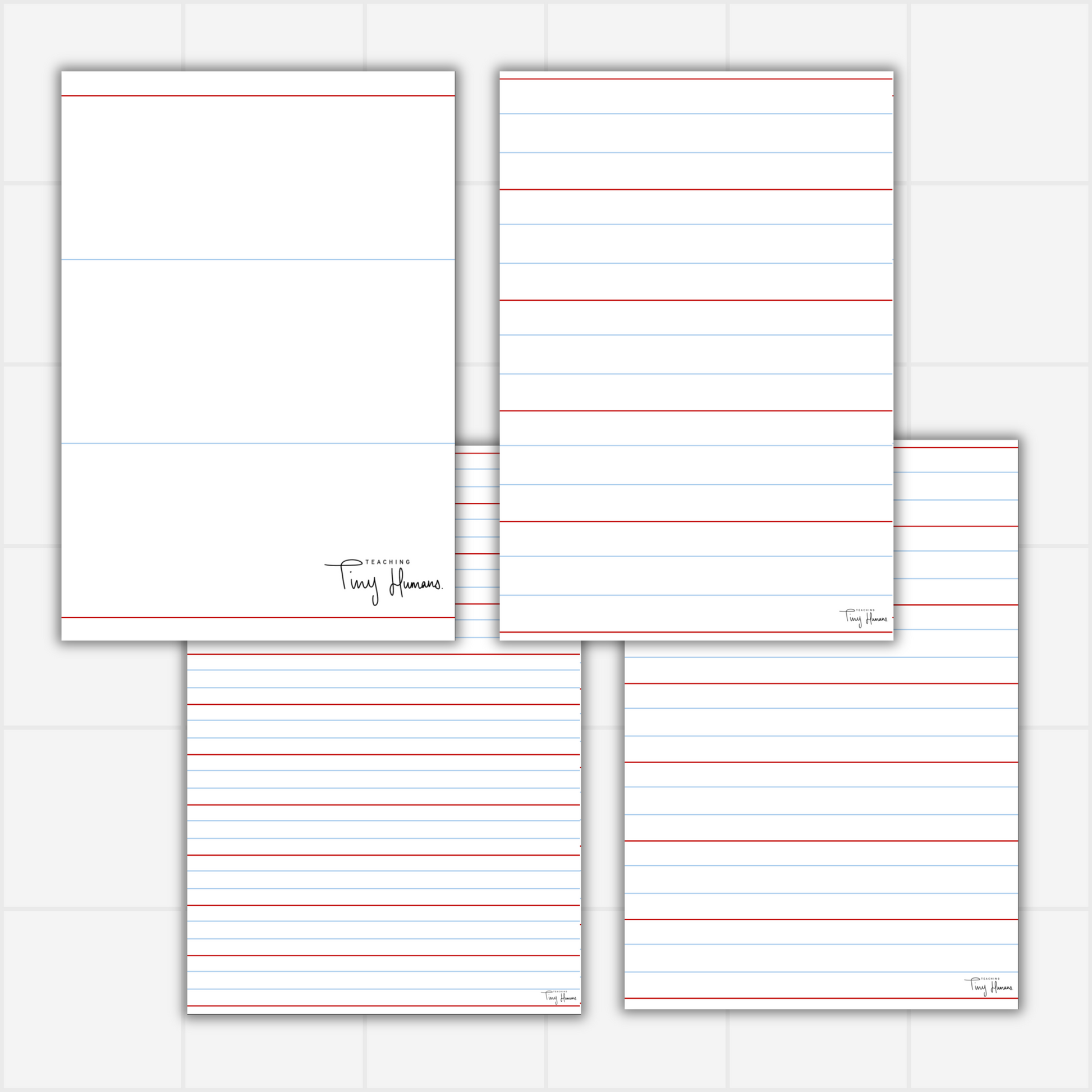 Queensland Handwriting Lines - Teaching Tiny Humans