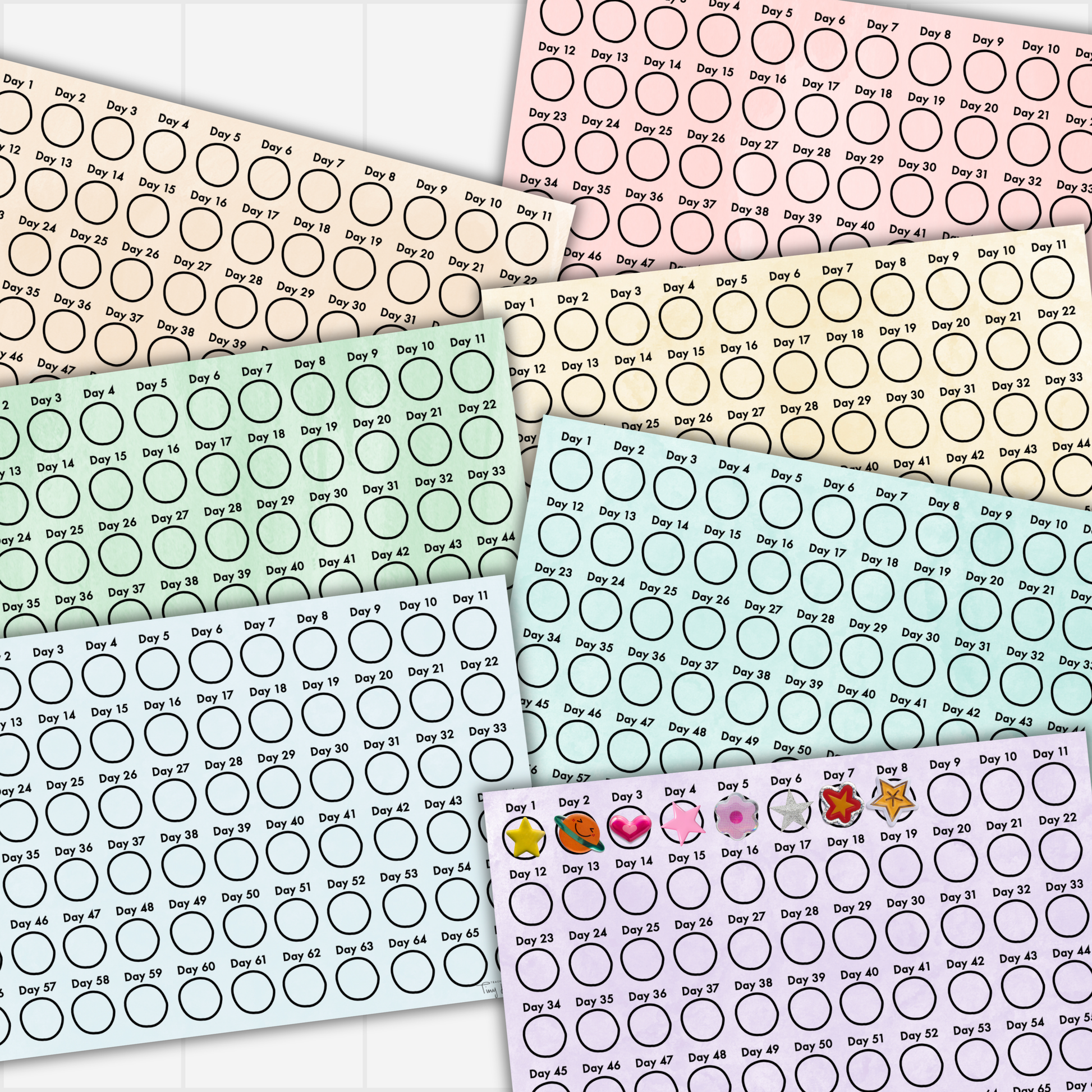 66 Day Challenge Posters - Teaching Tiny Humans