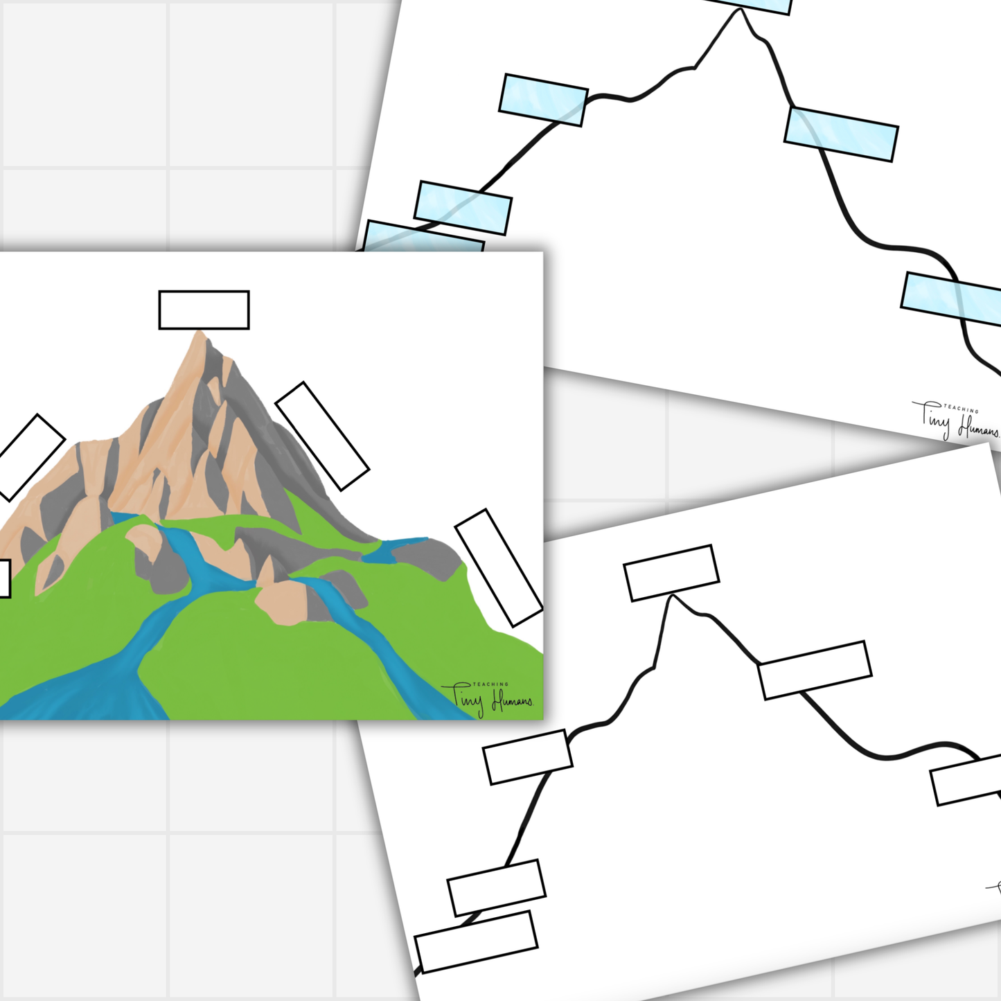 Story Mountain Planning Sheet - Teaching Tiny Humans
