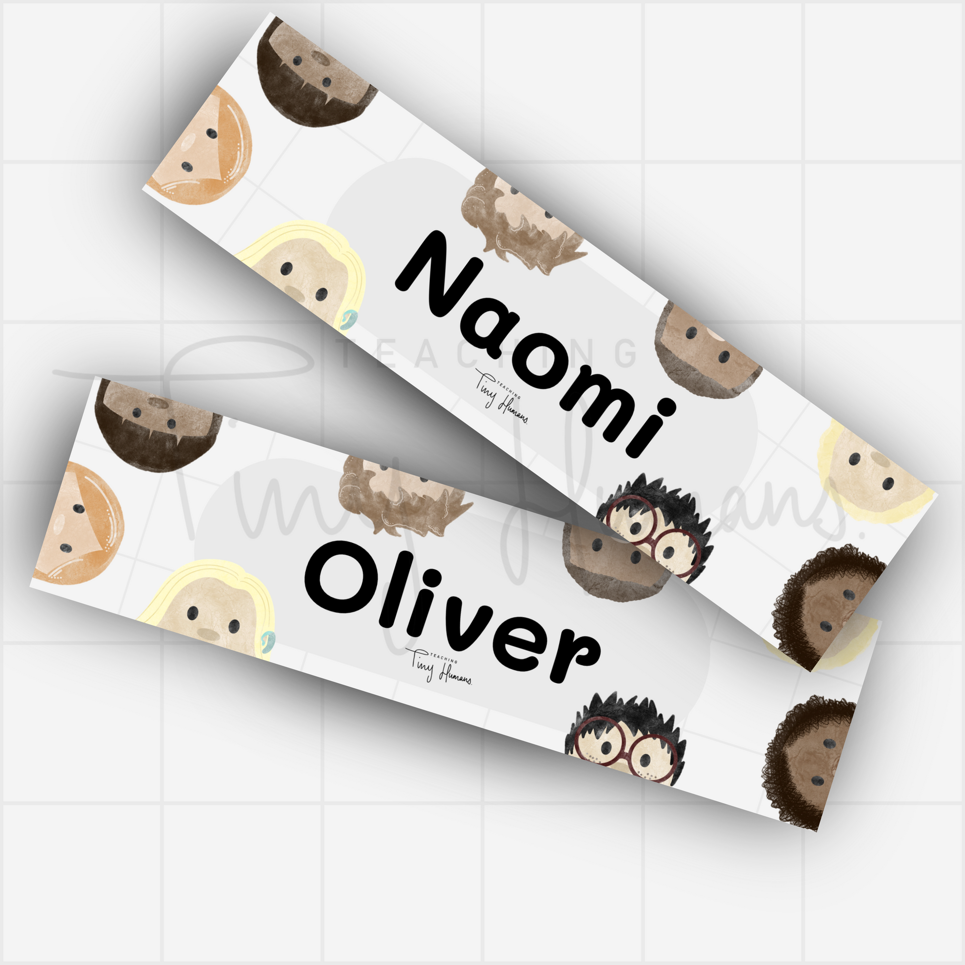 Desk Tags Tiny Humans Together - Teaching Tiny Humans