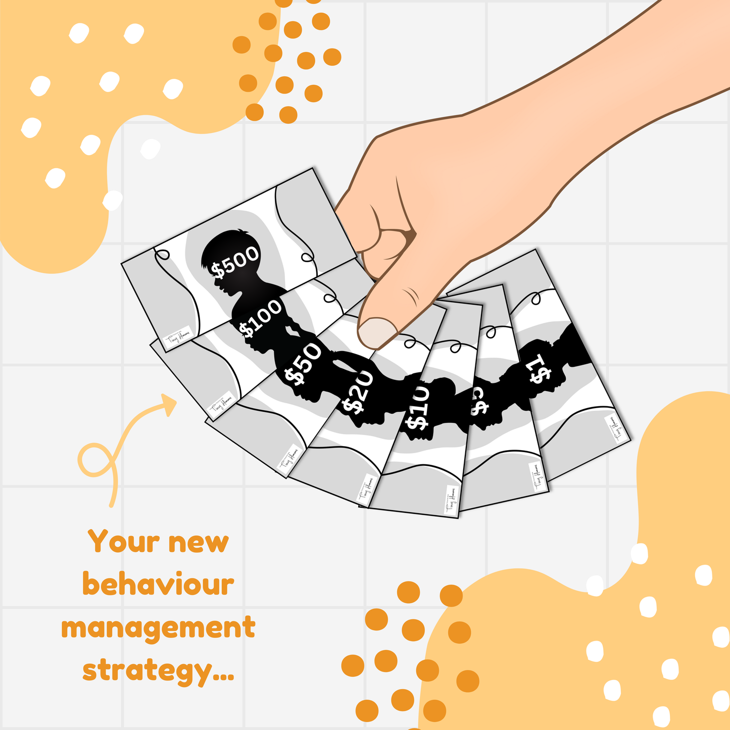 Classroom Shop Cash - Grey - Teaching Tiny Humans