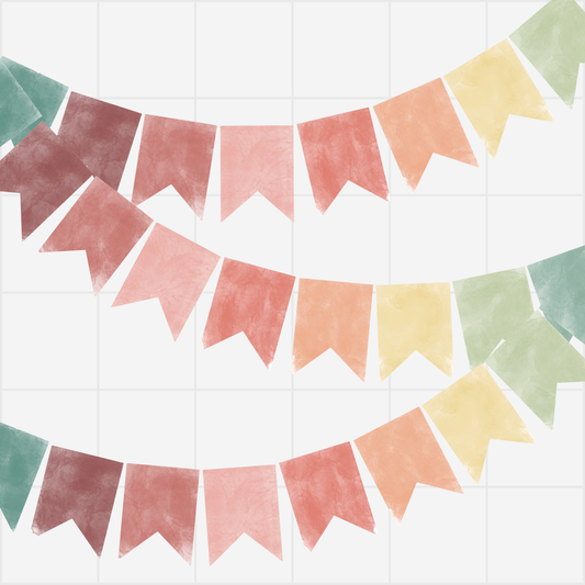 Bunting - Tiny Humans Collection. - Teaching Tiny Humans