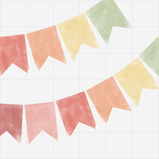 Bunting - Tiny Humans Collection. - Teaching Tiny Humans