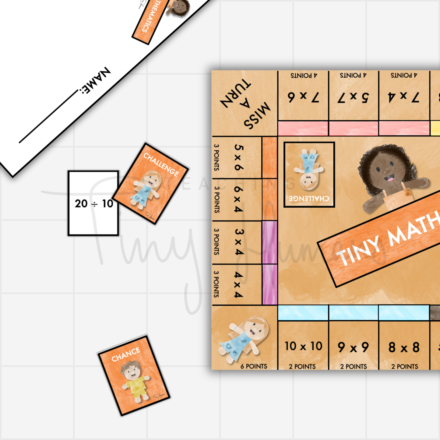 Tiny Mathematics Game - Teaching Tiny Humans