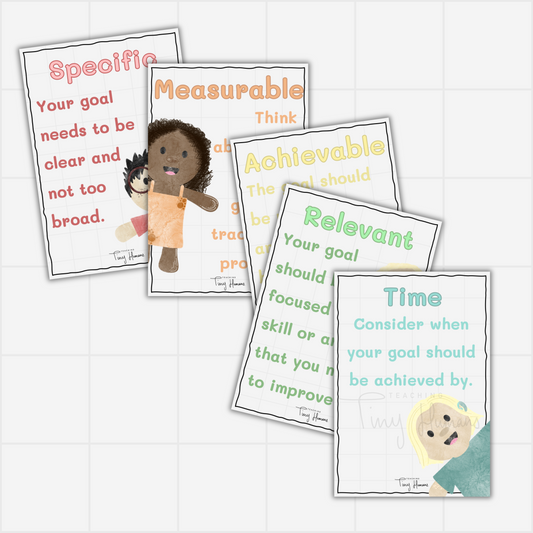 SMART Goals Posters - Teaching Tiny Humans