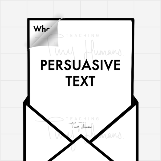 Persuasive Texts - Interactive Worksheet - Teaching Tiny Humans