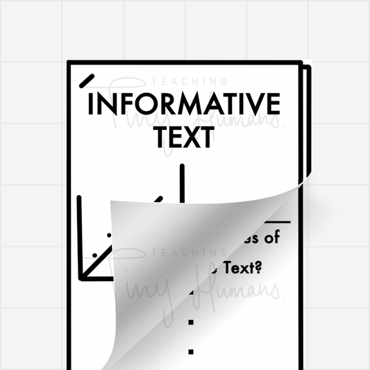 Informative Texts - Interactive Worksheet - Teaching Tiny Humans