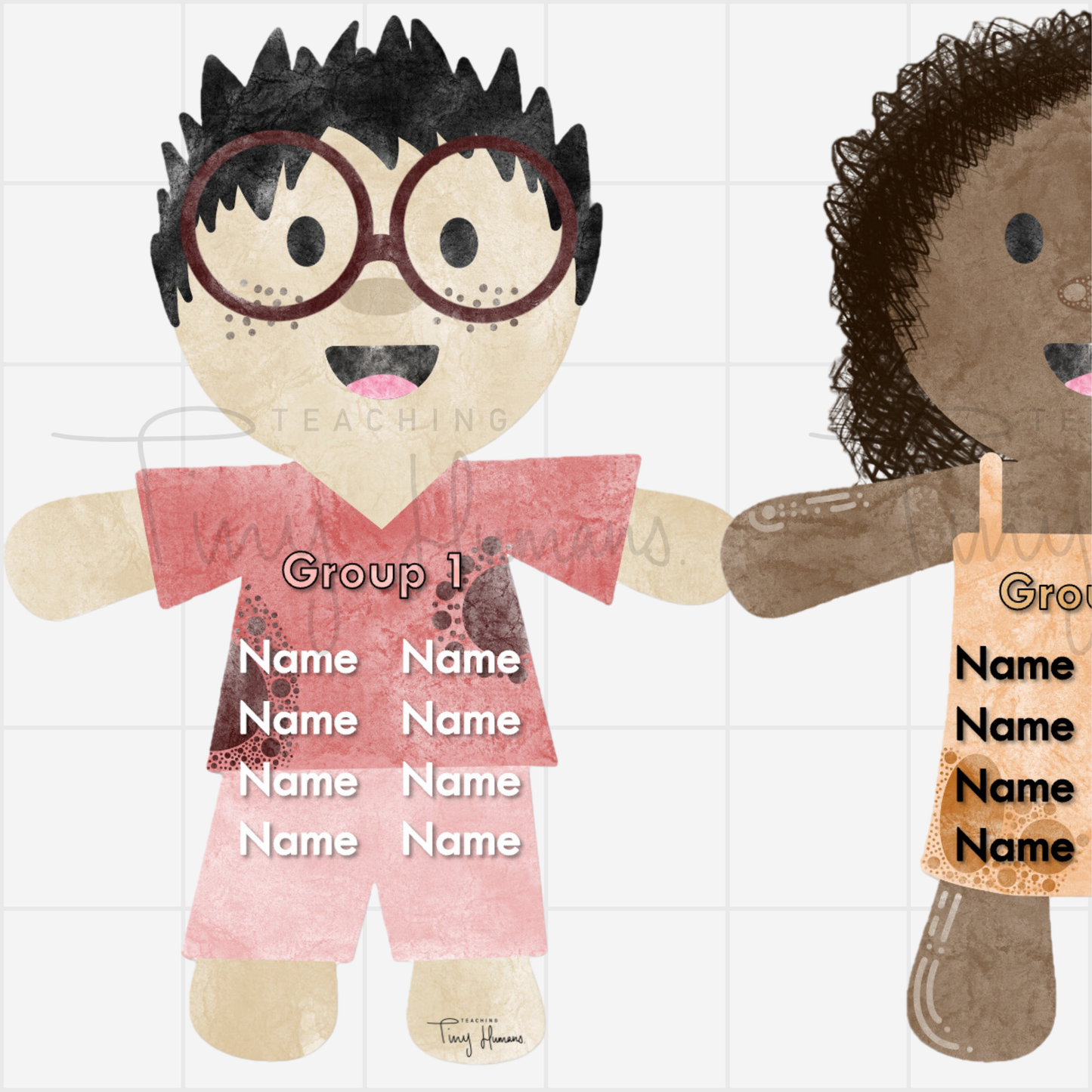 Group Posters - Tiny Humans Collection - Teaching Tiny Humans