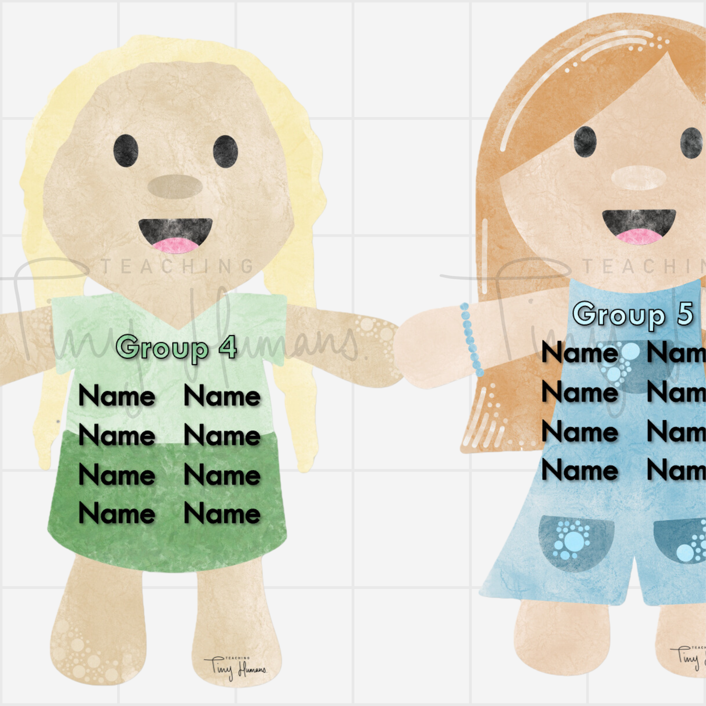 Group Posters - Tiny Humans Collection - Teaching Tiny Humans